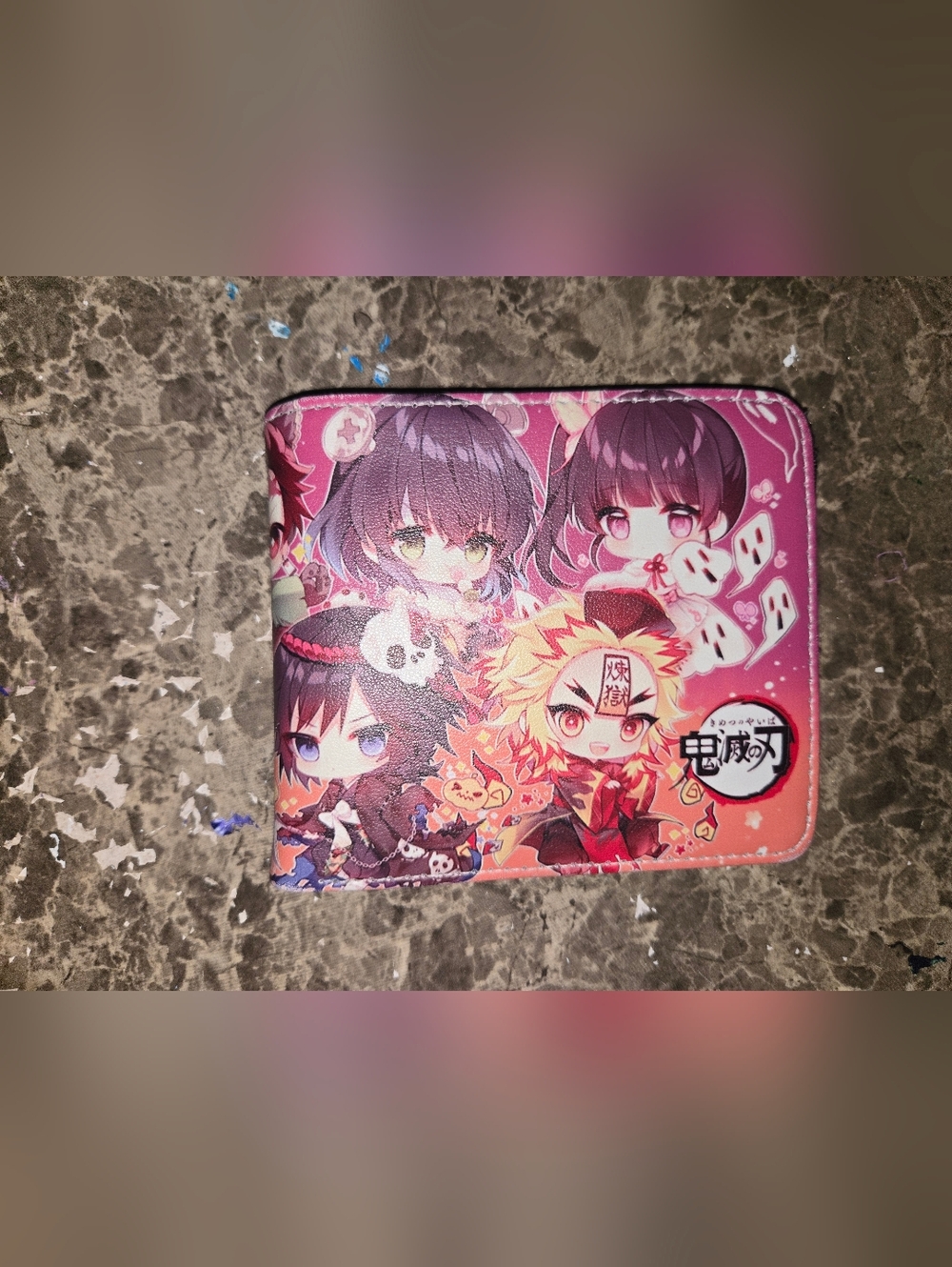Anime Chibi Print Wallet - Demon Slayer
